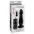 Anal dildo med vibration og stødfunktion fra Anal Fantasy Collection