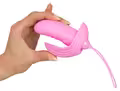 Sweet Smile – Remote Controlled Vibrator i silkeblød silikone med trådløs fjernbetjening