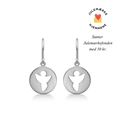 Me & My Angel silver earrings | Danish design by Mads Z