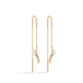 MORNING DEW earrings in 14 karat gold | Danish design by Mads Z