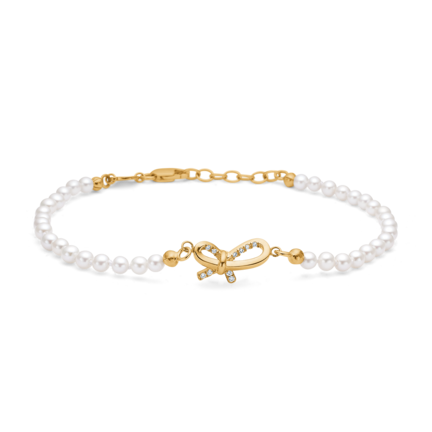 MISS BUTTERFLY diamond bracelet in 14 karat gold | Danish design by Mads Z