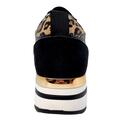 sorte leopard sneakers