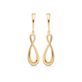 ENDLESS earrings in 14 karat gold | Danish design by Mads Z