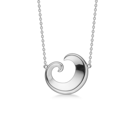 OCEAN silver necklace | Danish design by Mads Z