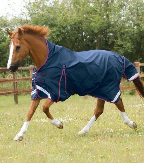 Premier Equine Buster Hardy Turnout dækken 0g - Wither Pressure Relief - 5,3" (120cm), Navy