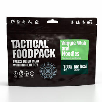 Tactical Foodpack -  Veggie Wok and Noodles
