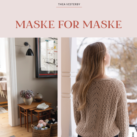 Forside på strikkebogen maske for maske af thea vesterby