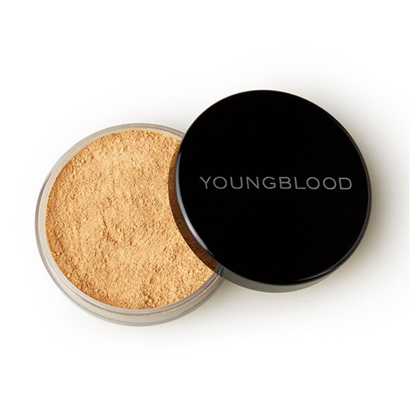 Youngblood, Loose Mineral Foundation, Warm Beige, 10 gram. - Makeup, Mineral Foundation, Mineral Pudder, Pudder, Ensartet hudtone, Huden kan ånde