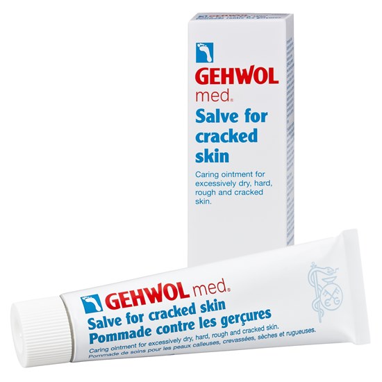 GEHWOL, Salve til revnet hud, 125 ml. - Fodsalve, God til hård hud, Dermatologisk testet, Hælrevner