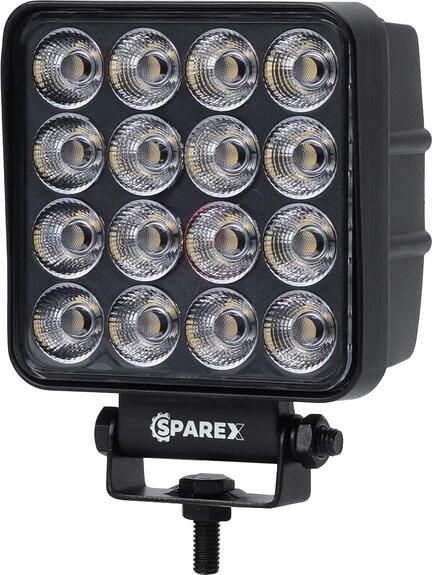 Arbejdslygte LED 6400lm - Firkantet