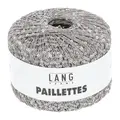 garnoegle af maerket paillettes fra lang yarns i farven silver