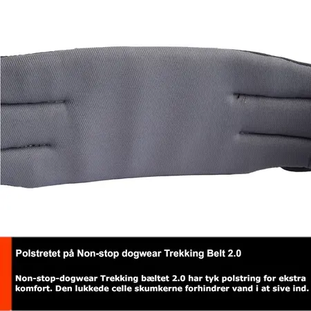 Non-stop dogwear Trekking Belt 2.0 Black/Grey