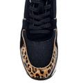 sorte leopard sneakers
