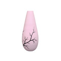 lyserød vase