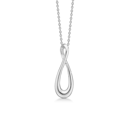 ENDLESS silver necklace | Danish design by Mads Z