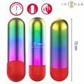 INTENSE Debbie Rainbow regnbuefarvet mini vibrator med 10 vibrationsprogrammer
