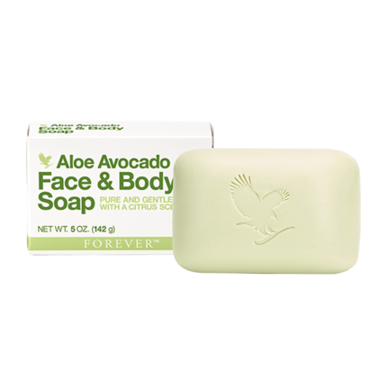 Aloe Avocado Face & Body Soap sæbebar