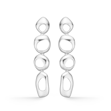 NOVA silver earrings | Danish design by Mads Z