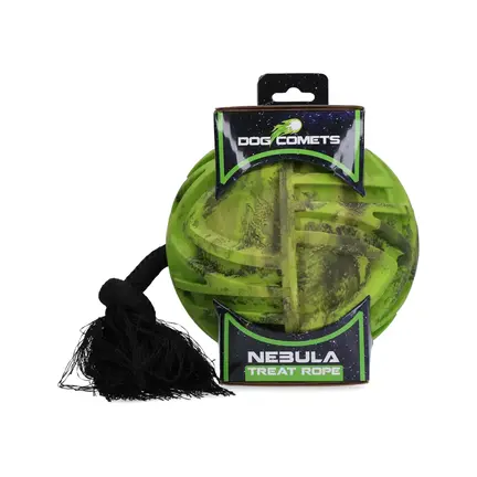 Dog Comets Nebula Treat Rope - grøn