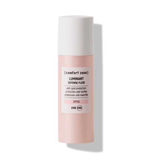 Comfort Zone, Luminant Defence Fluid SPF50+, 30 ml. - Solfaktor der modvirker pigmentforandringer