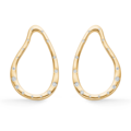 ATHENA øreringe i 14 karat guld | Mads Z