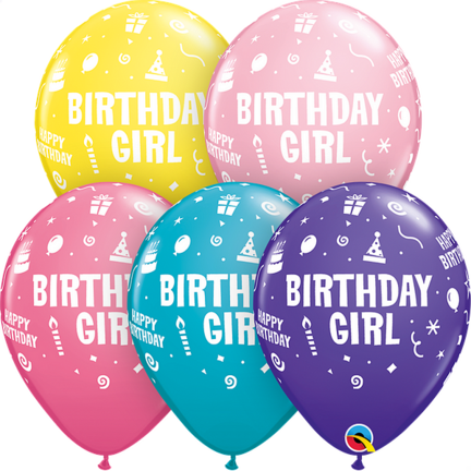 Birthday girlballoner