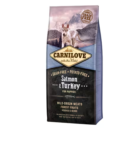 Carnilove salamon-Turkey puppy - 4kg