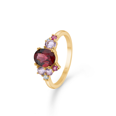 FOUR SEASONS AUTUMN ring in 14 karat gold | Danish design by Mads Z