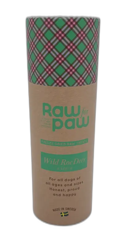 Raw for Paw Wild Roe Deer ( Rådyr ) 45g