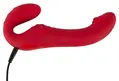 Remote Controlled Strapless Strap-On fra You2Toys – fjernbetjent dobbeltvibrator i silikone.