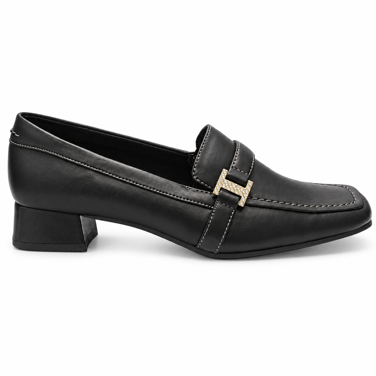 Gino Ventori Loafer Med Spænde Sort - 39