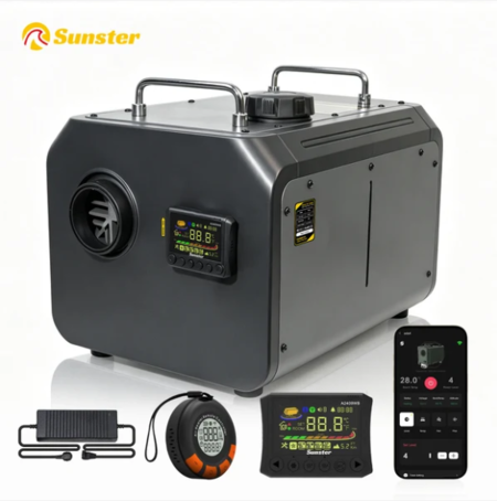 Sunster TP RO 8kW dieselfyr med WiFi og Bluetooth