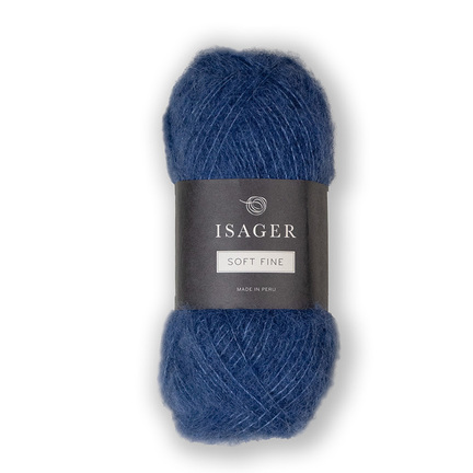 garnoegle af maerket isager soft fine fra isager farve 54
