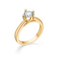 CROWN diamond ring in 14 karat gold | Danish design by Mads Z