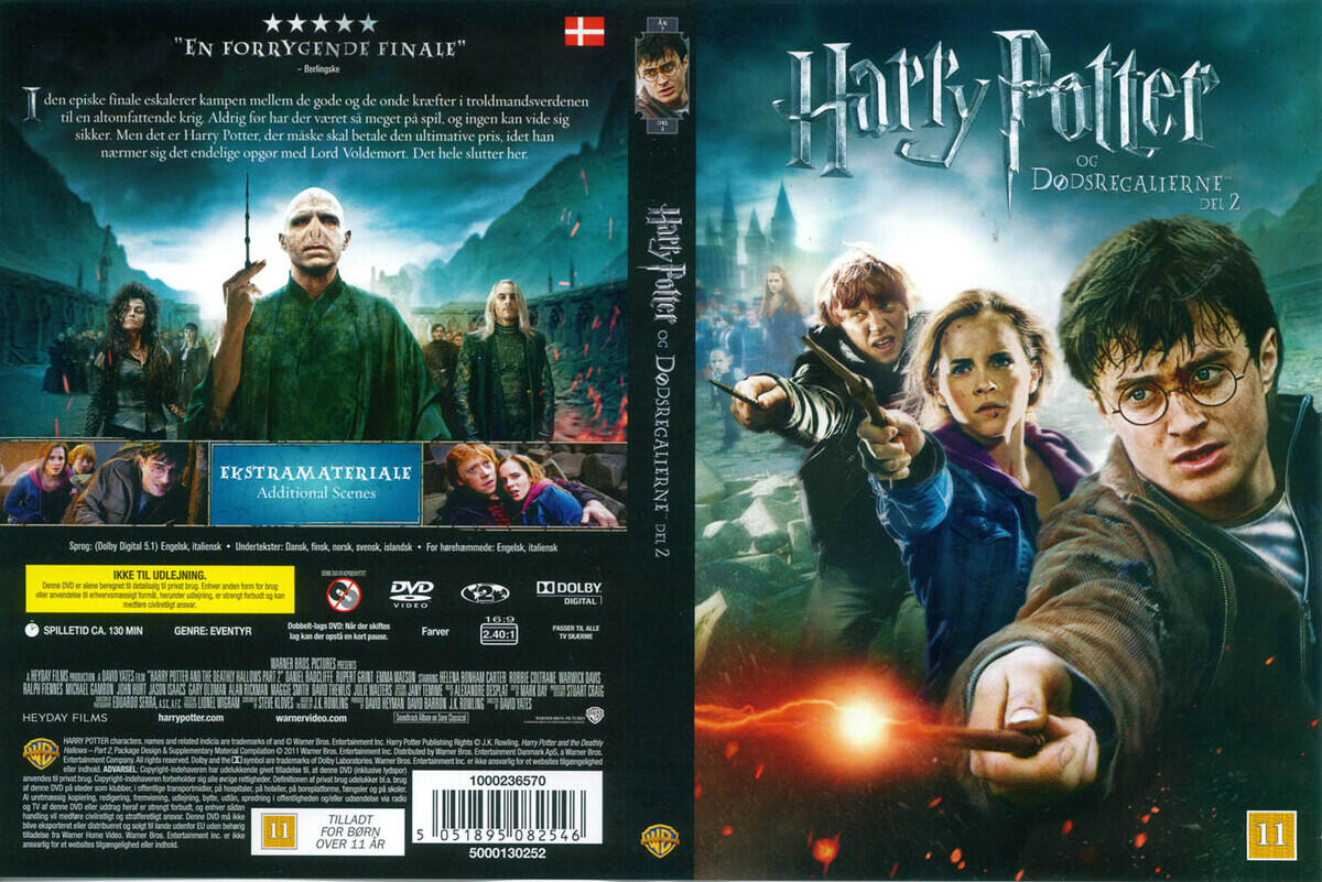 Køb Harry Potter (8) og Dødsregalierne del 2 (Brugt) hos dvdmanden.dk kun  20,00 kr.