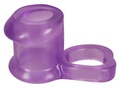 Sleeve & Ball Ring fra You2Toys – lilla fleksibel penisring