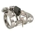 Chastity Cage Stainless Steel – rustfrit stål kyskhedsbælte med ventilationshuller og lås