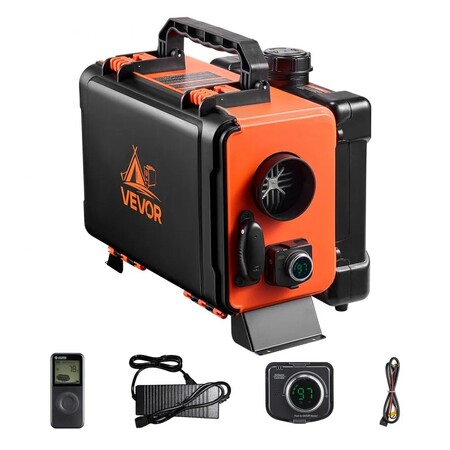 Transportabel diesel air heater med 4,5L tank