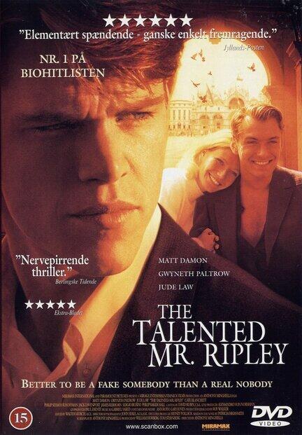 The Talented Mr. Ripley, DVD Movie