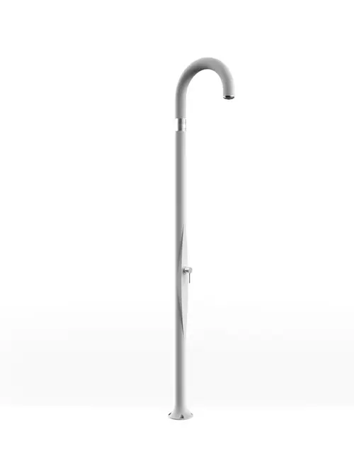 Arkema - FUNNY YIN T105 udendørs bruser - koldt & varmt vand - Hvid