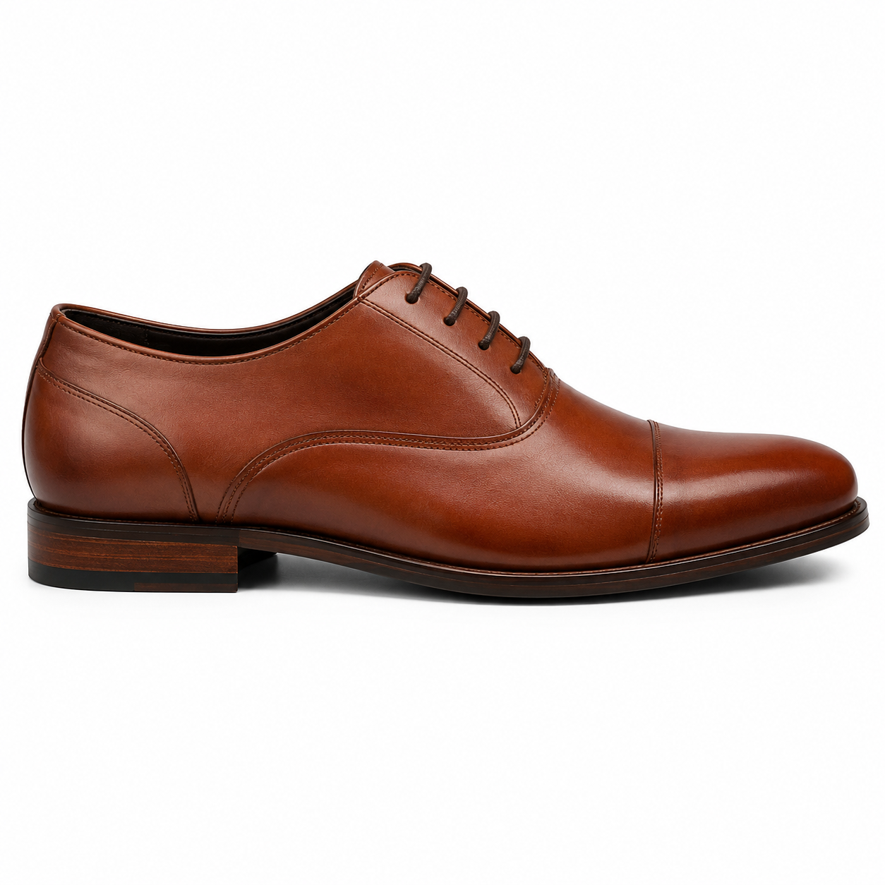 Herre Lædersko Cognac - 39
