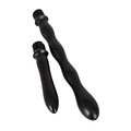 Shower Me! Deluxe Anal Douche – sort anal skylle i silikone med glat spids.