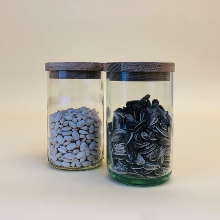 opbevaringsglas, håndlavet, huset venture kolding