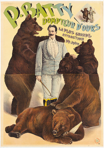 fotomester circus cirkus plakat batty bears