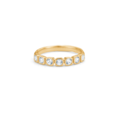 Small Elera ring in gold plated silver - studio.z
