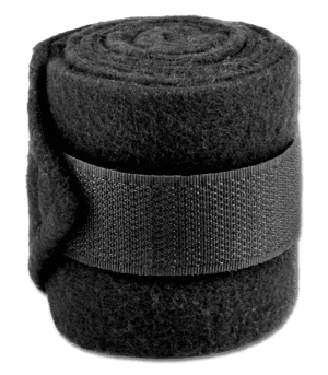 Waldhausen Shetty fleece bandager - Sort