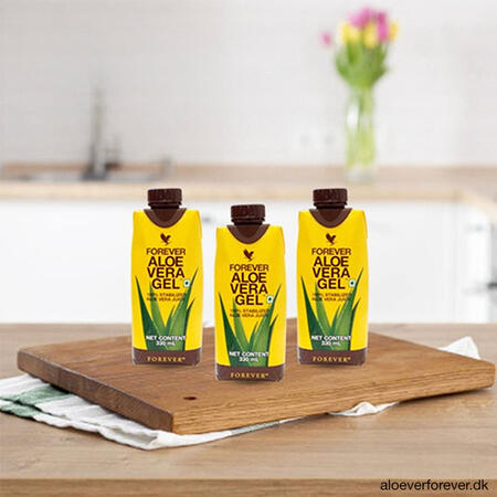 Forever Aloe Vera Gel™ 330 ml Tri-Pak Aloe vera juice fra Forever Living