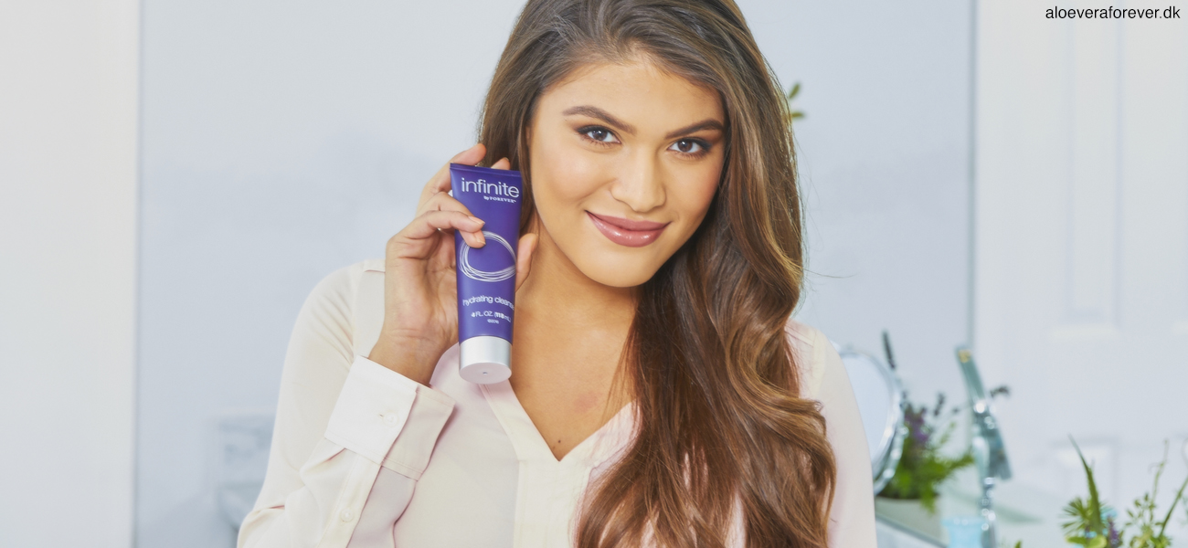hydrating cleanser fra Forever Living - infinite by Forever anti-aging hudpleje