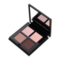 Kiss & Tell Eyeshadow Palette med 4 nuancer – matte og shimmer – i spejlkompakt