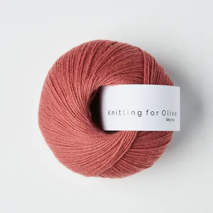 garnnoegle i merino fra knitting for olive i farven vilde baer